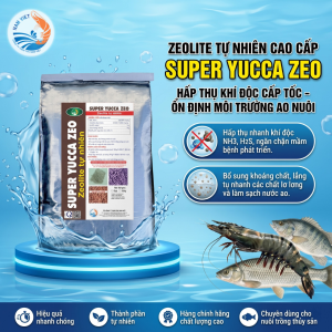 SUPER YUCCA ZEO - Hấp thụ khí độc cao cấp